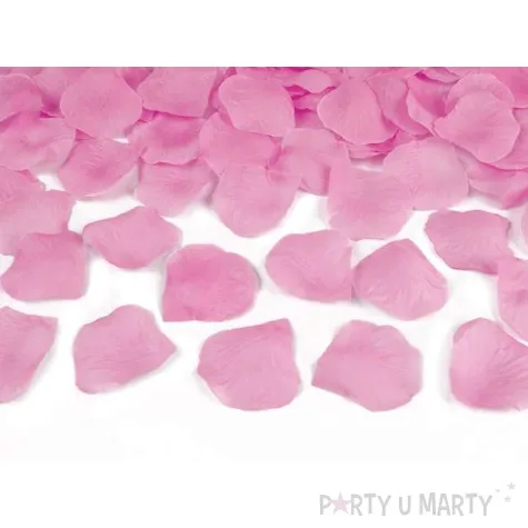 tuba strzelajaca konfetti platki roz rozowy partydeco 80 cm