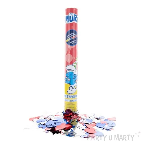 tuba strzelajaca konfetti the smurfs smerfy 40 cm party factory