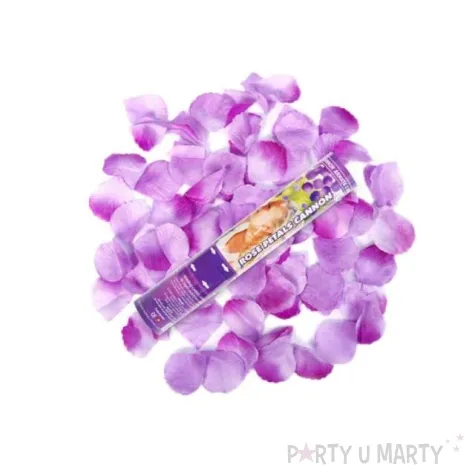 tuba strzelajaca platki roz liliowe 30 cm