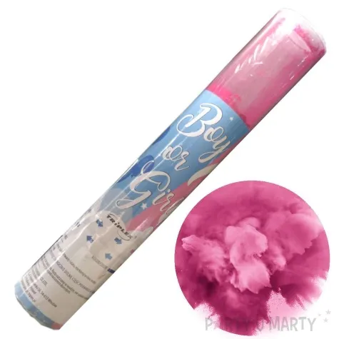 tuba strzelajaca proszkiem holi baby shower girl triplex 29 5 cm