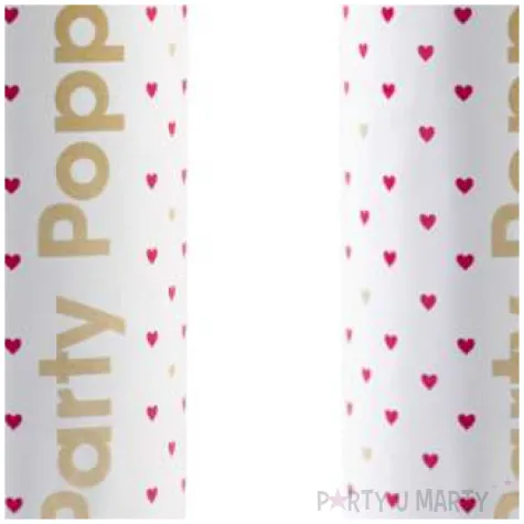 tuby strzelajaca konfetti serca amscan 15 cm 2 szt