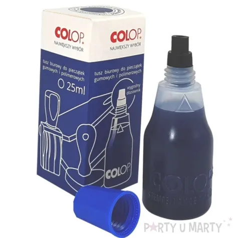 tusz do stempli classic niebieski wodny 25 ml colop