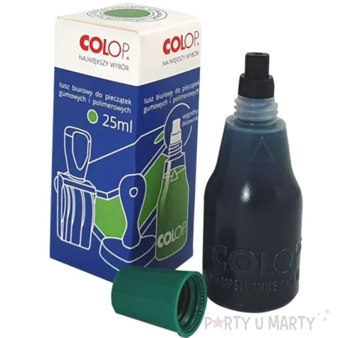 tusz do stempli classic zielony wodny 25 ml colop