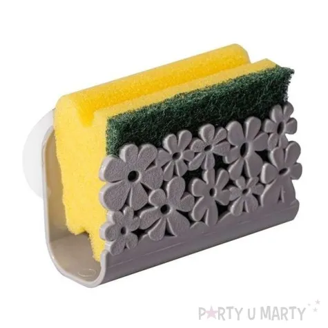 uchwyt na gabke kwiatki szary gadgetmaster