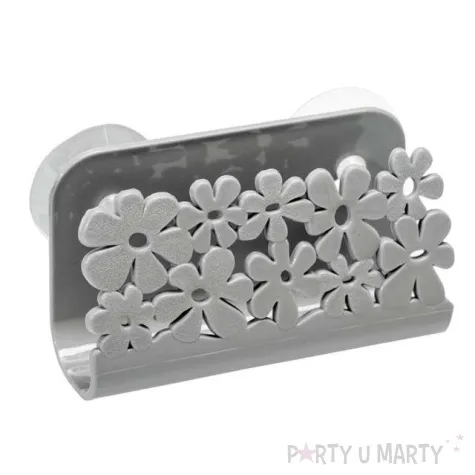 uchwyt na gabke kwiatki szary gadgetmaster