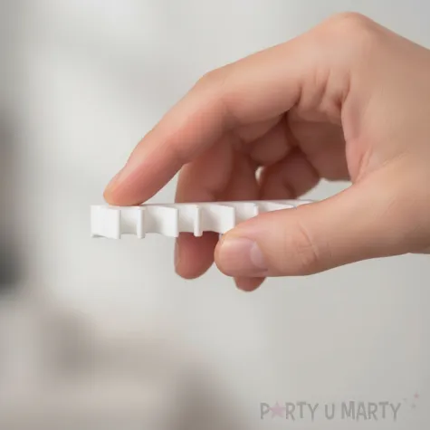 uchwyt na koncowki oral b 4 sloty bialy