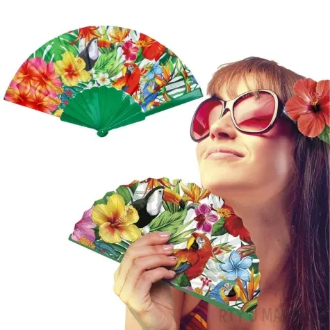 wachlarz kwiaty hawaje guirca