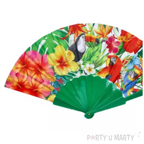 wachlarz kwiaty hawaje guirca