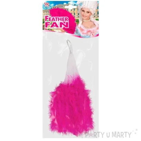 wachlarz piora rozowy widmann