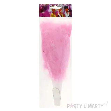 wachlarz z pior rozowy