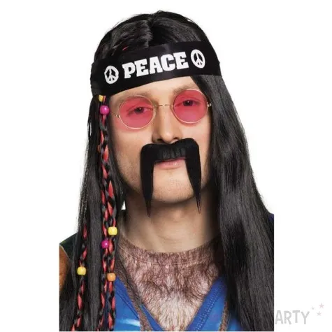 wasy party hipis czarne boland