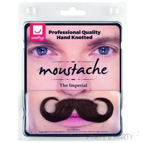 wasy party imperial zakrecone brazowe smiffys