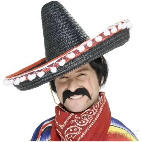 wasy party meksykanin czarny smiffys