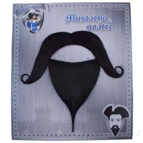 wasy party muszkieter czarne funnyfashion