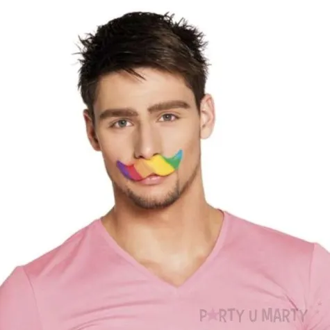 wasy party teczowe samoprzylepne boland