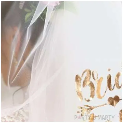 welon bride to be go girls rozowe zloto godan 72 cm