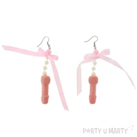 wesole kolczyki na wieczor panienski