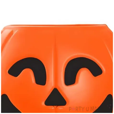 wiaderko na cukierki dynia pomaranczowy godan 16 x 14 cm