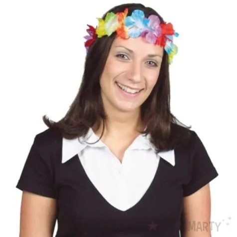 wianek hawajskie kwiaty na glowe