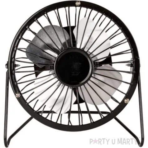 wiatrak wentylator retro usb ootb czarny 15 cm