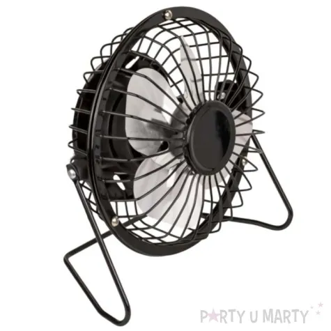 wiatrak wentylator retro usb ootb czarny 15 cm