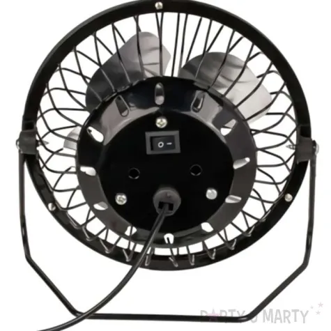 wiatrak wentylator retro usb ootb czarny 15 cm