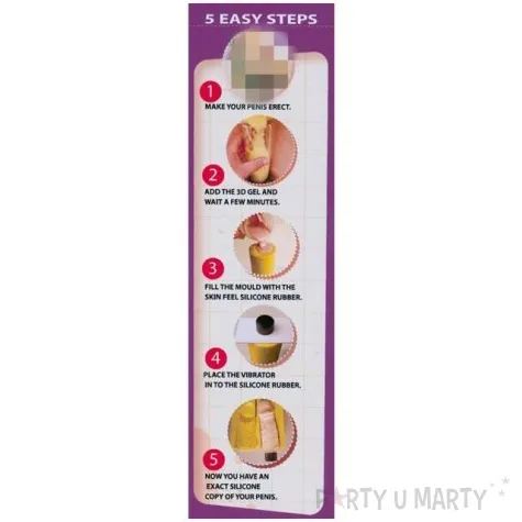 wibrator deluxe zestaw do klonowania penisa cloneboy