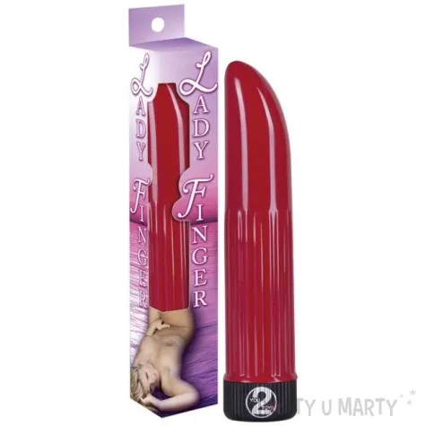 wibrator lady finger czerwony cloneboy