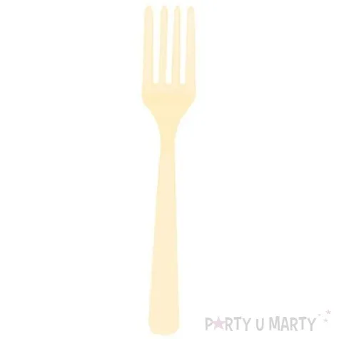 widelce kremowy 16 cm 20 szt