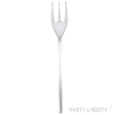 widelce plastikowe classic goldplast tranparentne 10 cm 100 szt