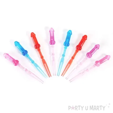 widelczyki do koreczkow penisy 8 szt