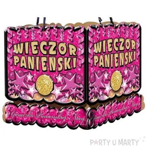 wiszacy szescian wieczor panienski 24 cm
