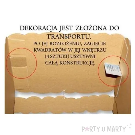 wiszacy szescian wieczor panienski 24 cm