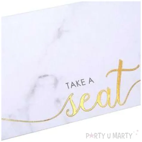 wizytowka na stol marmur take a seat godan 25 szt