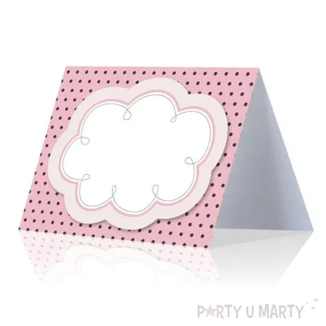 wizytowka na stol sweets partydeco mix 6 szt