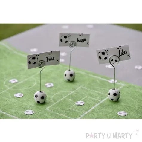 wizytowki na stol pilka nozna santex 7 x 3 cm 10 szt