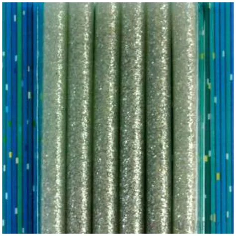 wklad klejowy cienki srebrny aliga 7x100 mm 6 szt