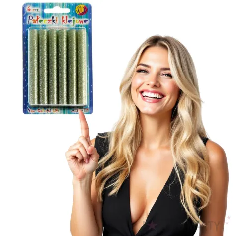 wklad klejowy classic srebrny brokatowy aliga 11x100 mm 6 szt