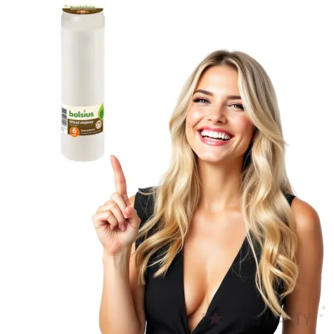 wklad olejowy premium 6 dni bialy bolsius 205 mm