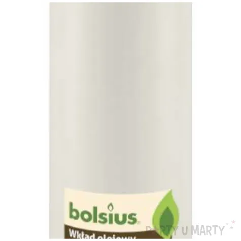 wklad olejowy premium 8 dni bialy bolsius 215 mm