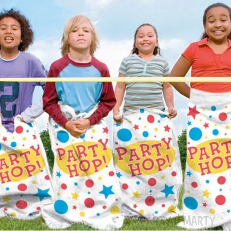 worek do wyscigow party hop amscan 6 szt