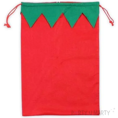 worek mikolaja elf rozm 70 x 50 cm