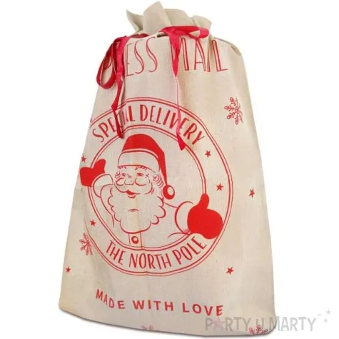 worek mikolaja sw mikolaj jutowy godan 70x100 cm