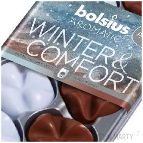 wosk zapachowy platki aromatic mix zimowy zapach bolsius 8 szt