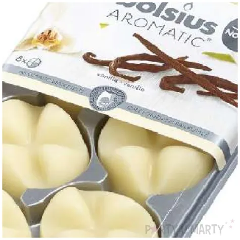 wosk zapachowy platki aromatic wanillia bolsius 8 szt