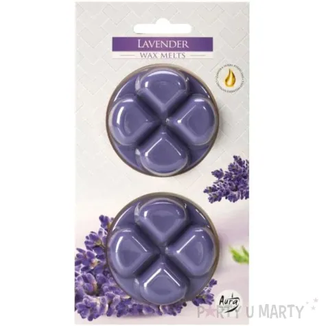 wosk zapachowy platki lawenda bispol 2 szt