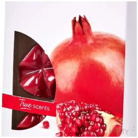 wosk zapachowy platki true scents granat bolsius 6 szt