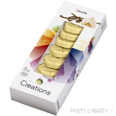 wosk zapachowy platki wanilia bolsius 8 szt