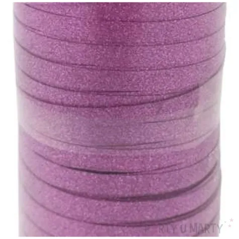 wstazka do balonow brokatowa rozowa godan 5 mm 92 m