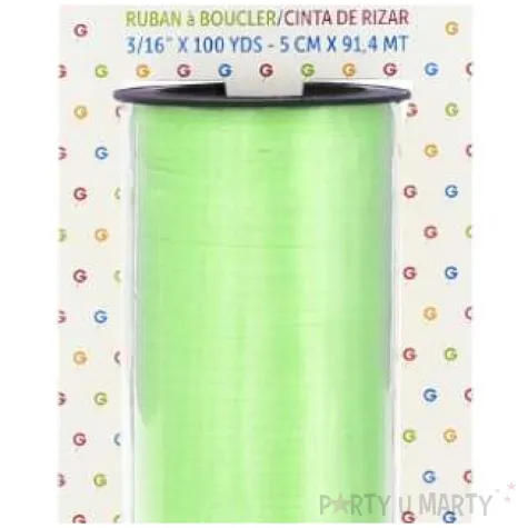 wstazka do balonow classic mietowy pastel gemar 5 mm x 90 m